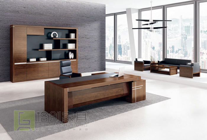 實木大班臺-中式風格