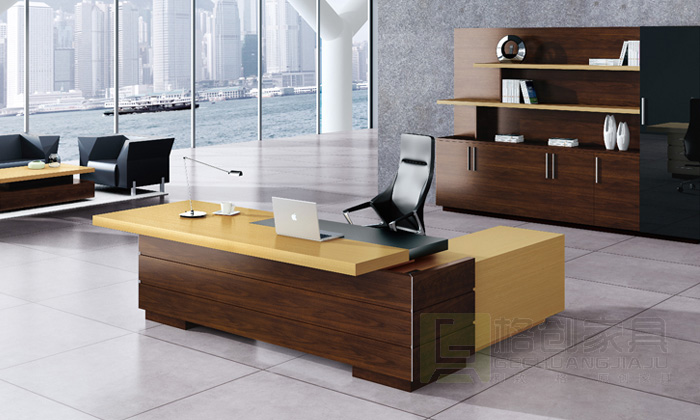 實木大班臺-韓式田園