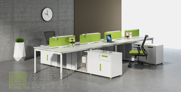 屏風辦公桌效果圖